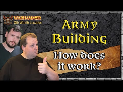 Army Building - How does it work? | Beginner Guide | Warhammer | Old World Legends Show