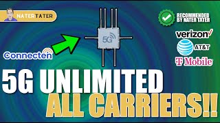 Unlimited Outdoor 5G Mobile Internet Solution: Connecten for AT&T, Verizon, and T-Mobile!