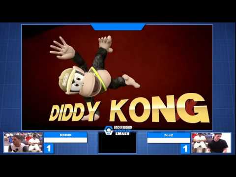 Onslaught 81 - Winner's Semis: Nelvin (Diddy Kong) vs Sizzle I Scot (Luigi)