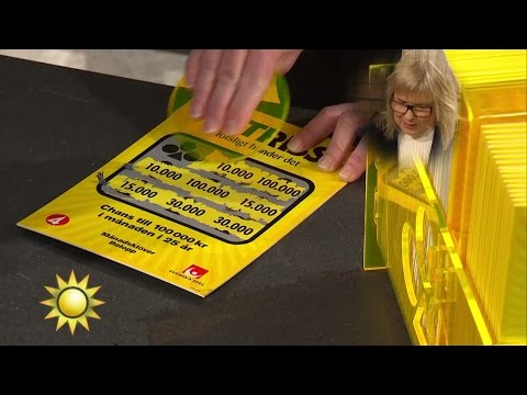 Ann-Marie skrapar Triss - Nyhetsmorgon (TV4)