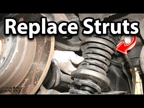 How To Replace Struts In Your Car. | Car Fix DIY Videos