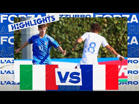 Highlights: Italia-Francia 0-1 | Under 17 | Amichevole