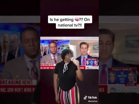 man getting his dick sucked on national television (msnbc)