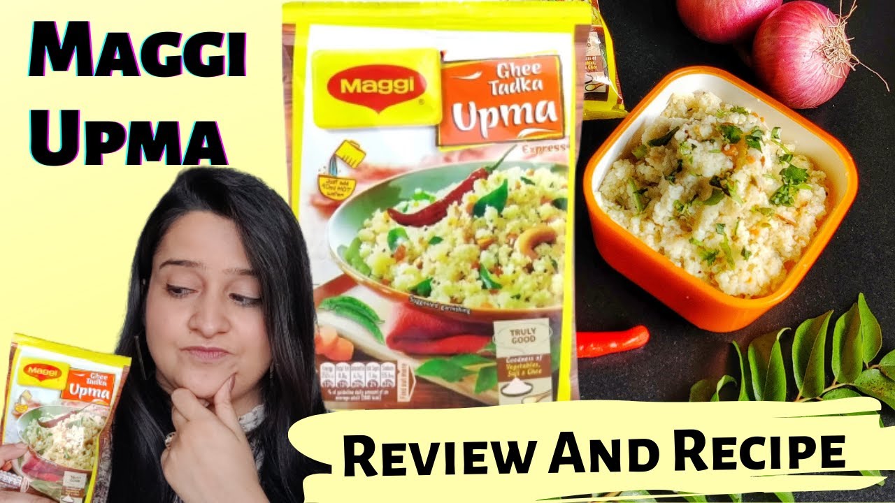 Maggi Upma | Honest Review | How To Make Maggi Upma | Maggi Ghee Tadka Upma Review | Instant Upma