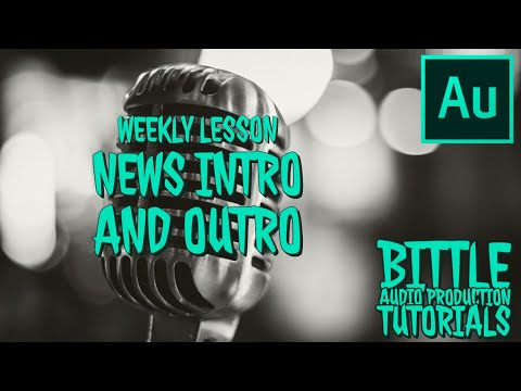 MCOM 150 News Intro and Outro Lesson