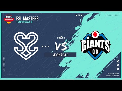 ESL MASTERS CSGO | Temporada 8 | S2V vs Vodafone Giants | Jornada 1