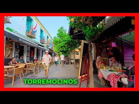 Walking in Torremolinos Spain 2025 | Beautiful Old Town & City Center 4K Walk Costa del Sol