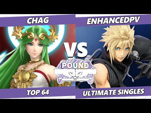 Pound 2022 Top 64 - Chag (Palutena) Vs. enhancedpv (Cloud) SSBU Smash Ultimate Tournament