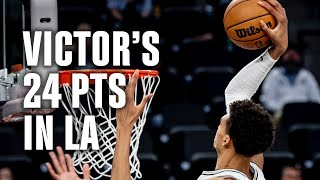 Victor Wembanyama - San Antonio Spurs - Los Angeles Clippers