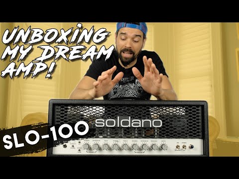 SOLDANO SLO-100 UNBOXING! My Dream Amp is Here | Major #AmpPorn ALERT! (2020 Model)