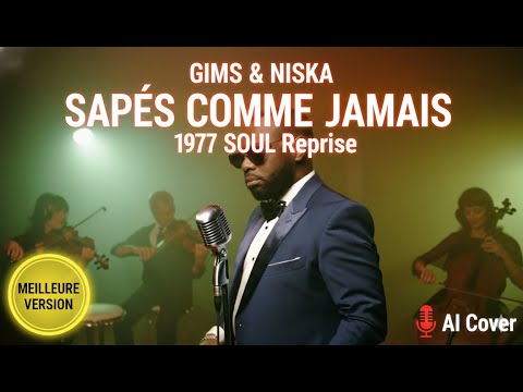 SAPÉS COMME JAMAIS (GIMS & Niska) Reprise BLUES FUNK 1977 | AI Cover (RapBluesCovers)