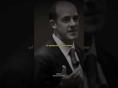 The BEST way to start a SPEECH - Conor Neill Great Insights on Public Speaking