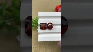 Beautiful Natural Spessartites shaped Octagon and oval