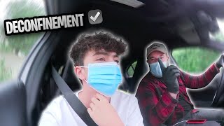 DÉGRADÉ LASER AVEC INOXTAG!!!💈(épisode 1 vlog spécial deconfinement)