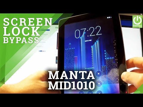 Hard Reset MANTA MID1010 3G - Remove Password by Recovery Mode