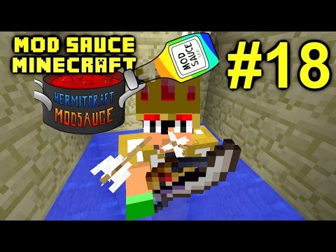 Minecraft Mod Sauce Ep. 18 - Rapier & Cutlass !!! ( HermitCraft Modded Minecraft )