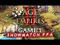 Age of Empires II FFA : Game 1 (ShowMatch 2000€ Cash prize)