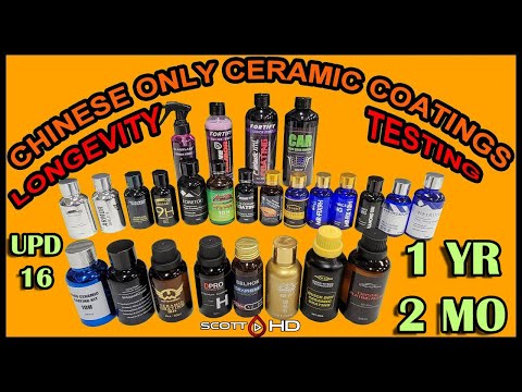28 WAY CHINESE COATINGS LONGEVITY TEST - UPDATE 16   1 YEAR, 2 MONTHS - CHEAP STANDOUTS!