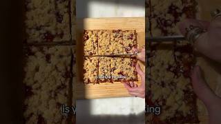 Easiest Ever Strawberry Crumble Bars
