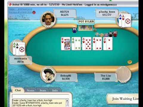 sickest hand in poker! AA vs. AA 12k $ on p okerstars.com ( now .eu )