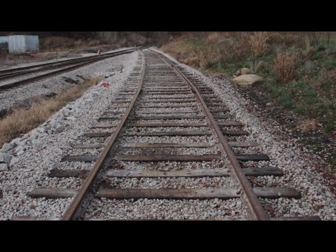 Abandoned railroad siding restoration - Melville, RI - 12/5/2022