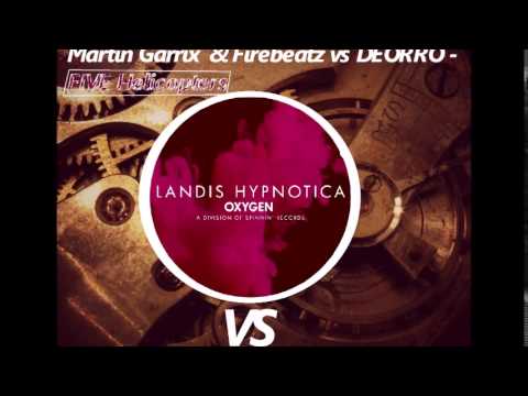 Martin Garrix & Firebeatz , DEORRO - Five Helicopters VS Landis Hypnotica (JAY KEY MASHUP)