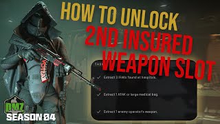 How to UNLOCK the 2nd INSURED SLOT EASY and SOLO | Call of Duty Warzone 2.0 DMZ Season 4