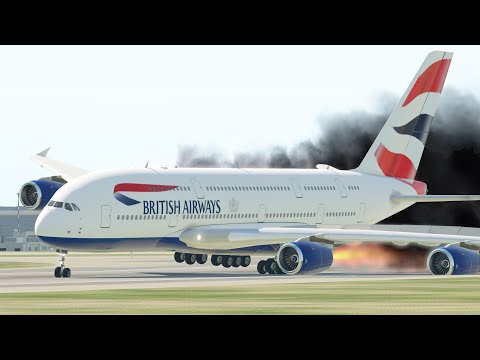 Rookie A380 Pilot Becomes Hero After This Emergency Landing | XP11