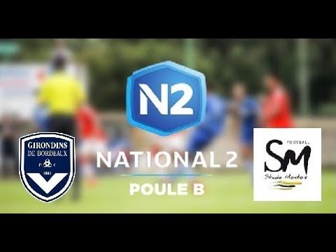Championnat 18/08/2018 (J2) : Girondins Bordeaux B 2 - 1 Stade Montois