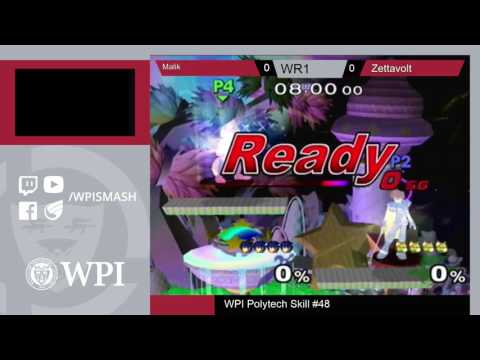 WPI Polytech Skill #48 Melee Singles - Malik ( Blue Roy) vs ZettaVolt (Roy, Fox)