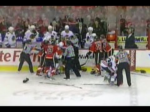 2009 NHL Playoff. First Round. Game 3. Chicago at Calgary