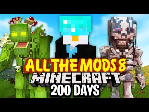 Insane Survival Challenge: 200 Days ALL THE MODS 8