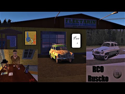My Summer Car Mods - The Ruscko Restoration Project Part 1: Blackjack With Pigman