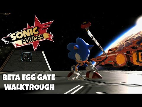 Sonic Forces Beta EGG Gate [4K 60fps]