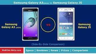 Samsung Galaxy A3 (2016) vs Samsung Galaxy J5 (Sid