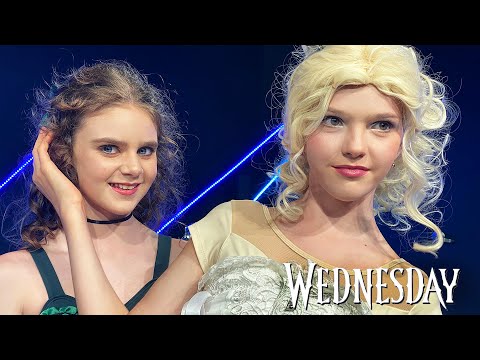 Enid and Agnes 'The Dead Dance' from Wednesday: Season 2 by Lady Gaga / Recreated by Miriam (11)