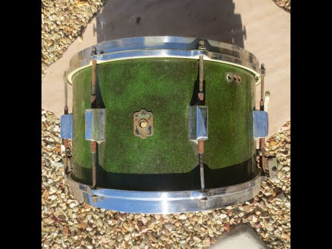 1938 Leedy " Broadway Parallel " Snare Drum Restoration PART 1