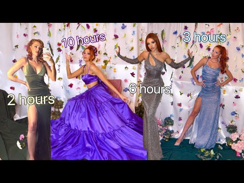 Prom dresses you can make QUICK! (or u can wear them...