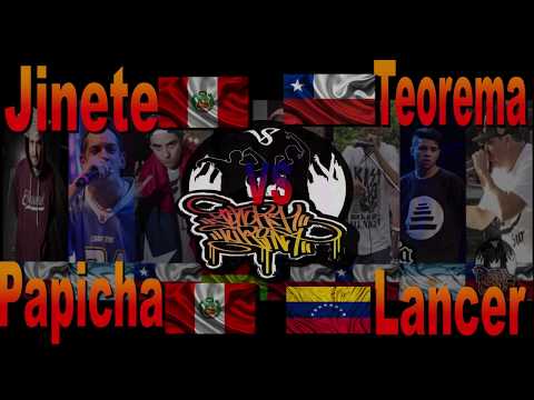 Teorema y Lancer Lirical vs Jinete y Papicha - Batalla de Exhibición Achora Tu Rima 2017