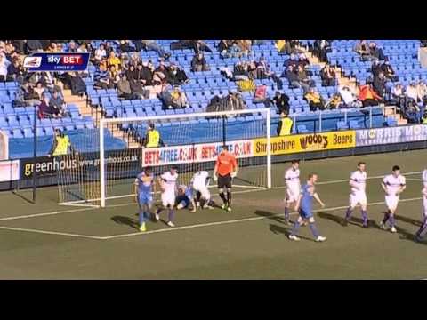 Shrewsbury 2-0 Oxford Utd - Sky Bet League 2 Season 2014-15