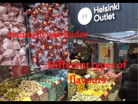 LINDT LINDOR CHOCOLATE II LOVE FOR CHOCOLATEII HELSINKI OUTLET II STORE IN HELSINKI II