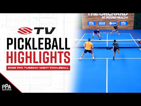 Ben Johns Dink Pickleball Highlight - 2022 PPA Tuesday Night Pickleball Men's Doubles
