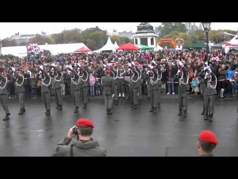 26. Oktober 2011 - Nationalfeiertag - Showteam der 1. Gardekompanie Rekruten und Kader - 1.GdKp