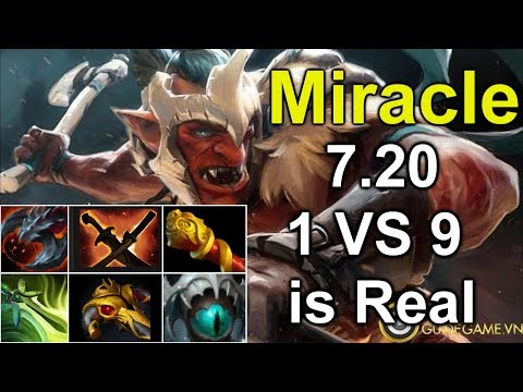 Miracle  Troll Warlord 7.20 1 vs 9 — 31 of 34 TEAM KILLS