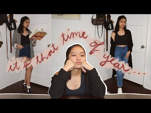 Back to School Outfits 2020 // dark academia inspired, kfashion inspired + more