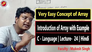 Introduction of array | what is array | array data structure | programming classes | ctutorial