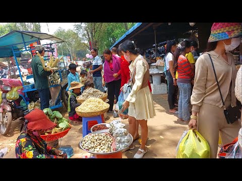 Best Street Food Collection in Countryside - Cambodia Food Market at Oudong Resort