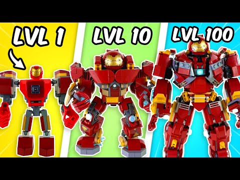 1 Hour of LEGO Marvel Mech Upgrades…