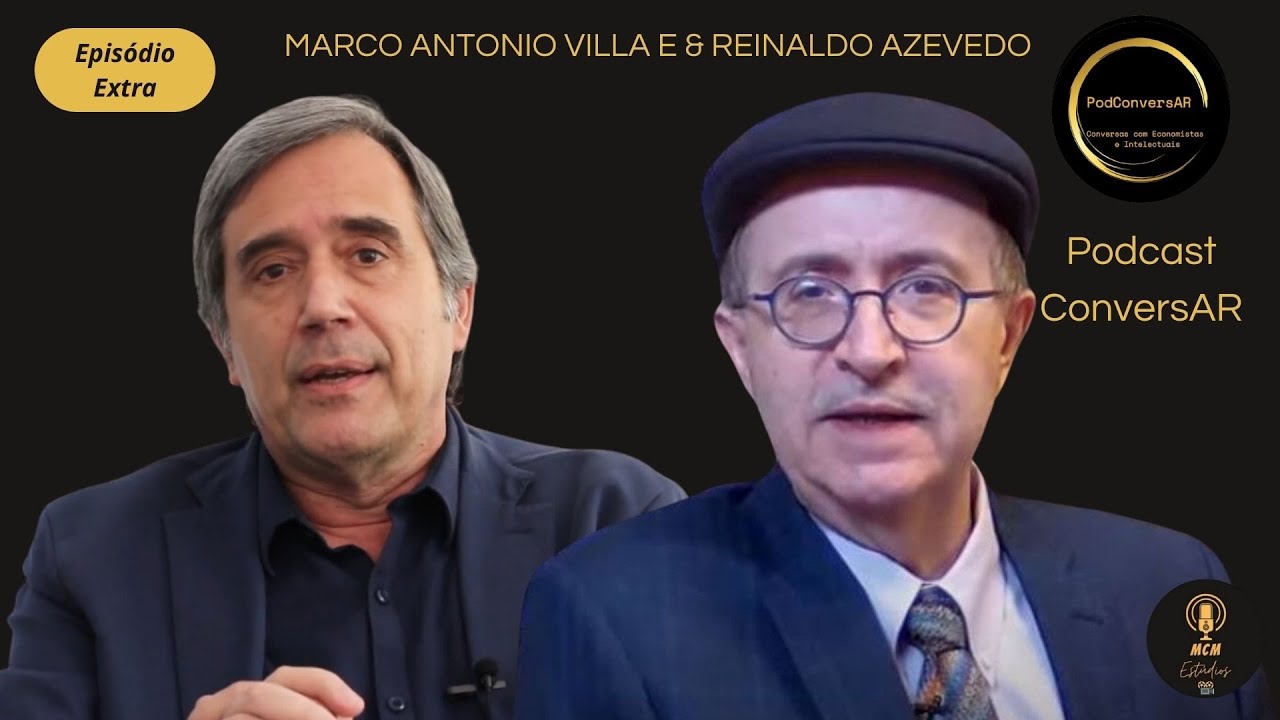 REINALDO AZEVEDO CONVERSA COM PROF. MARCO ANTONIO VILLA - Ep Extra.