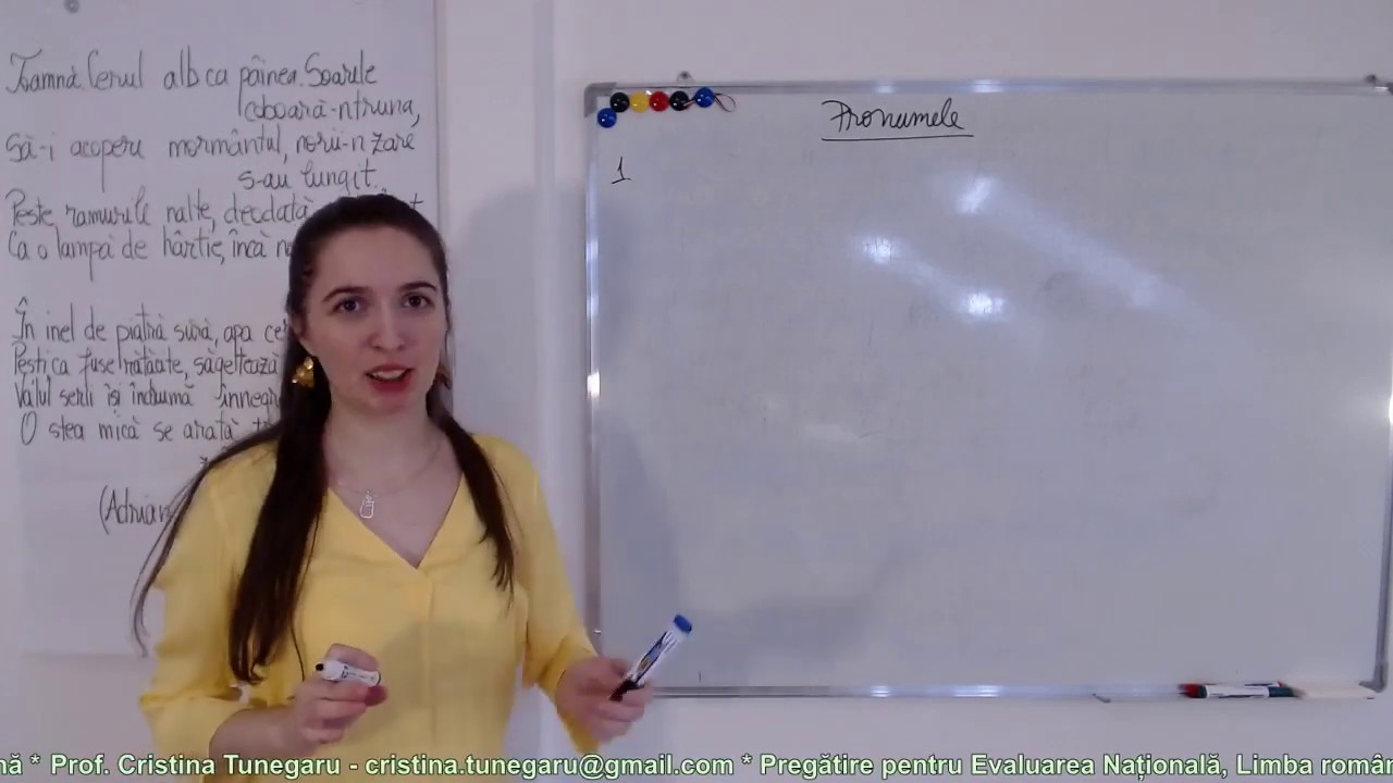 Pronumele - preg?tire pentru Evaluarea na?ional?